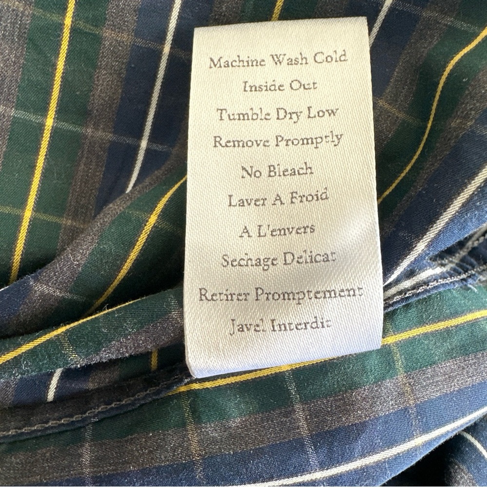 Frank & Eileen Barry Plaid Button Up - image 6